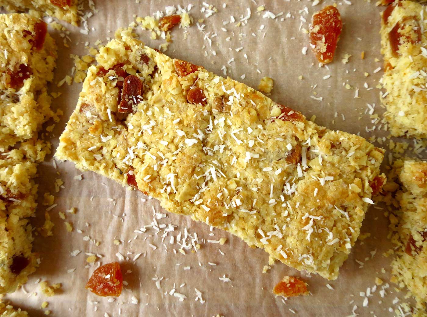 Easy Apricot Coconut Bars What Sarah Bakes