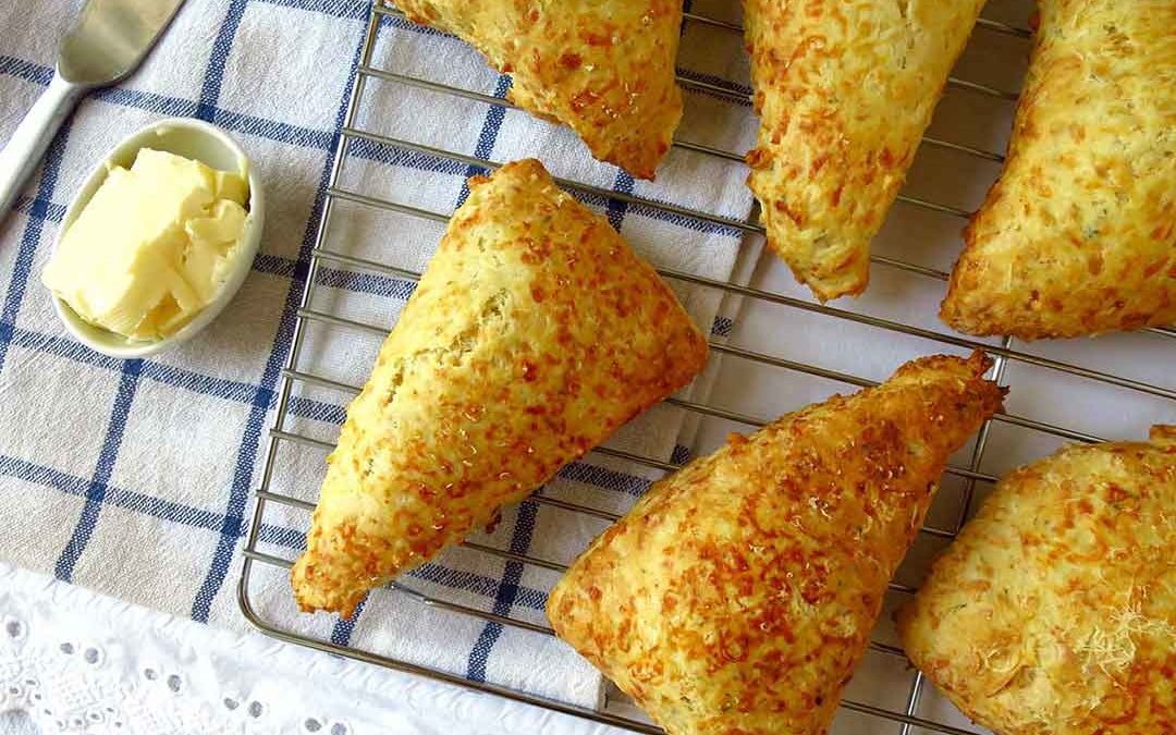 THE ULTIMATE CHEESE SCONES