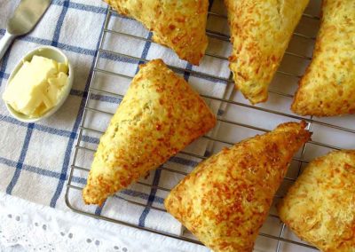 THE ULTIMATE CHEESE SCONES