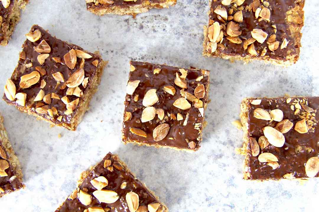 HEALTHY PEANUT BUTTER BARS What Sarah Bakes
