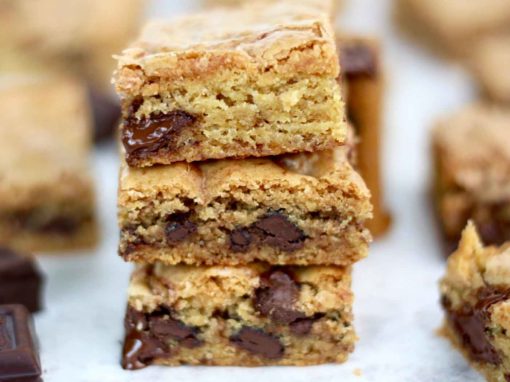 Chocolate Chunk Cookie Slice - What Sarah Bakes