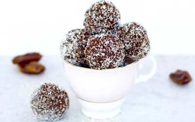 Vegan Chocolate Bliss-Balls